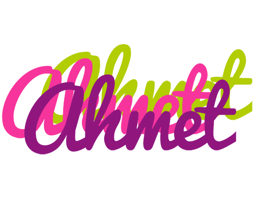 Ahmet flowers logo