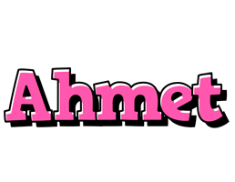 Ahmet girlish logo