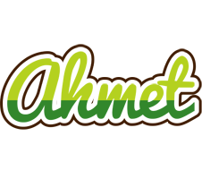 Ahmet golfing logo