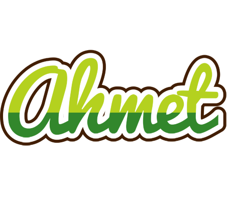 Ahmet golfing logo