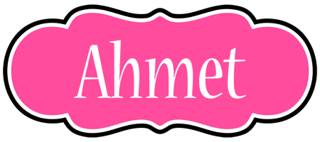 Ahmet invitation logo