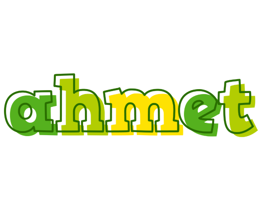 Ahmet juice logo