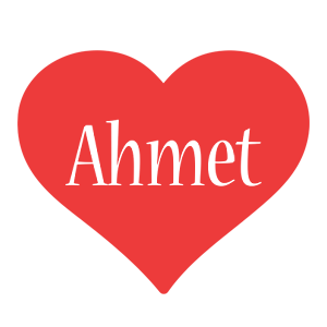 Ahmet love logo