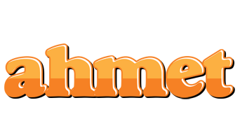 Ahmet orange logo