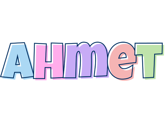 Ahmet pastel logo