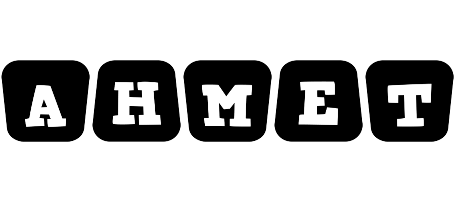 Ahmet racing logo