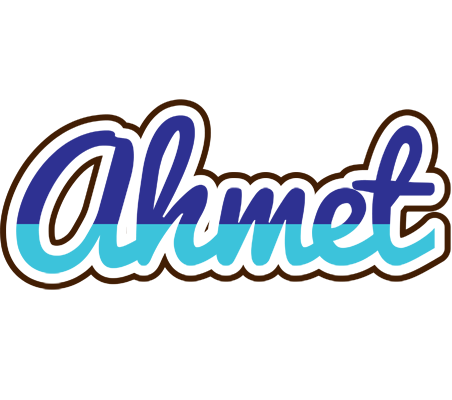 Ahmet raining logo