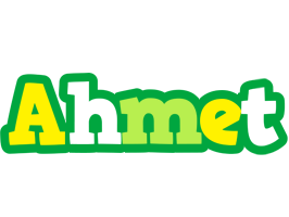 Ahmet soccer logo