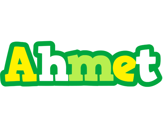 Ahmet soccer logo