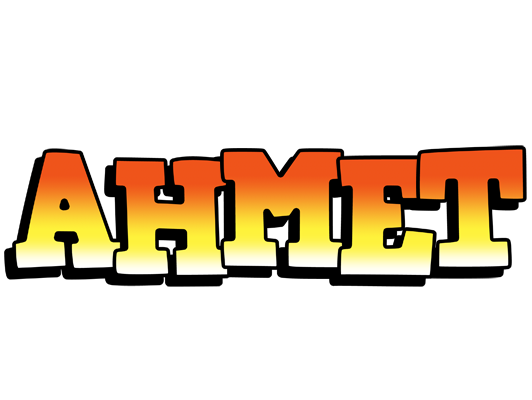 Ahmet sunset logo