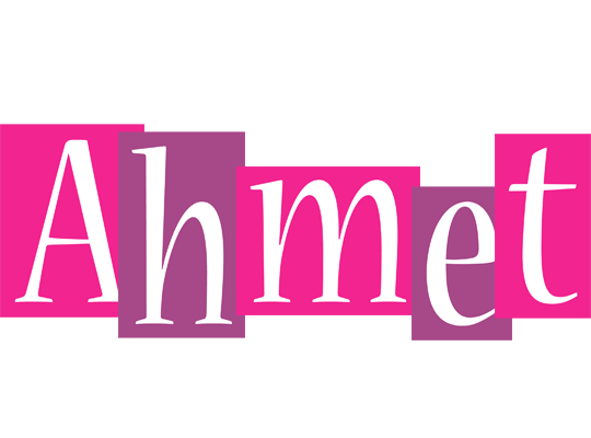 Ahmet whine logo