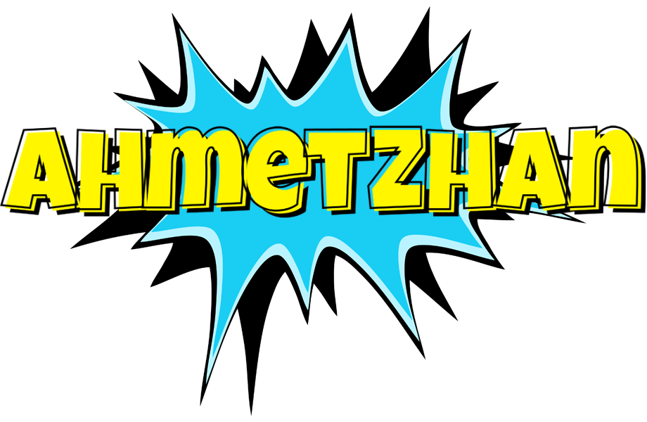 Ahmetzhan amazing logo