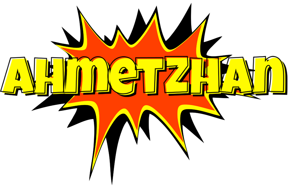 Ahmetzhan bazinga logo