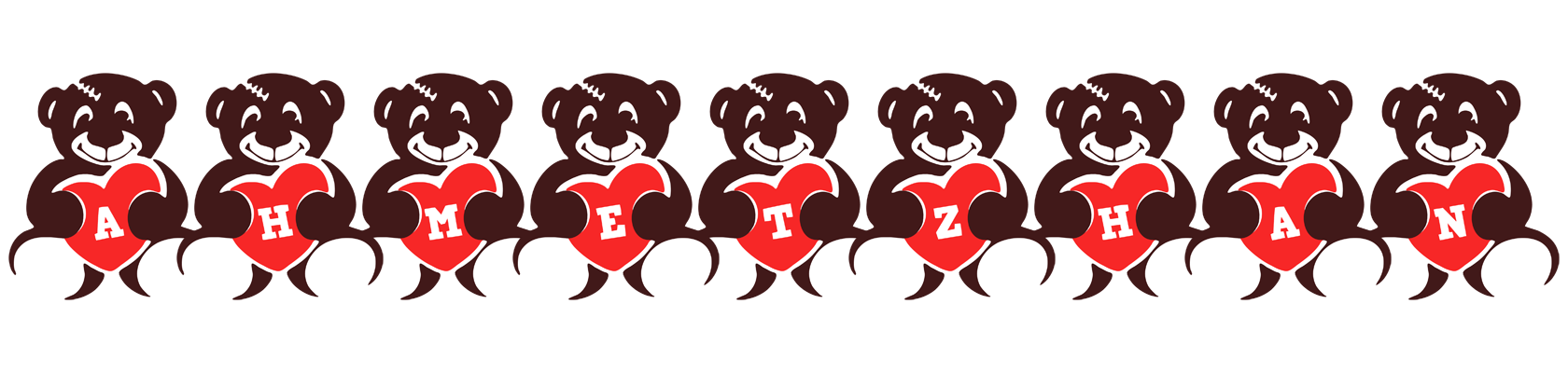 Ahmetzhan bear logo