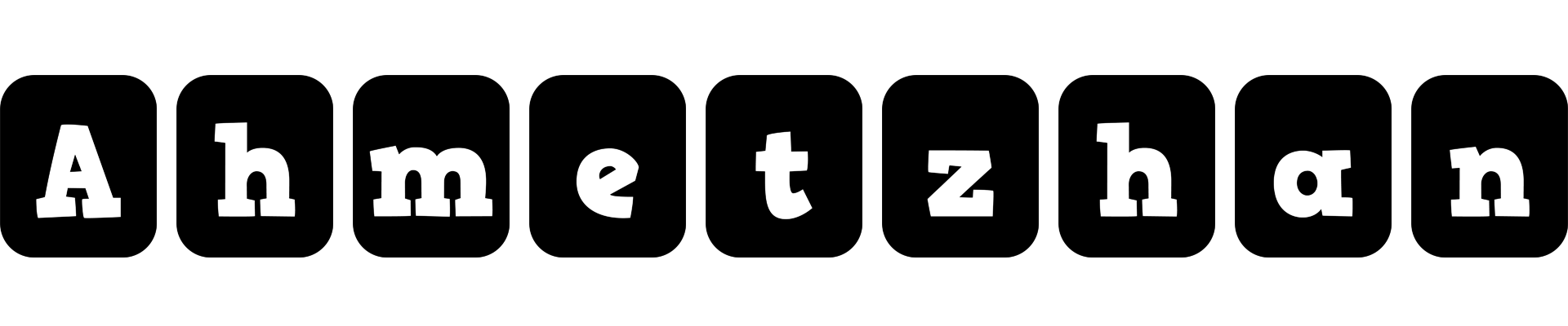 Ahmetzhan box logo