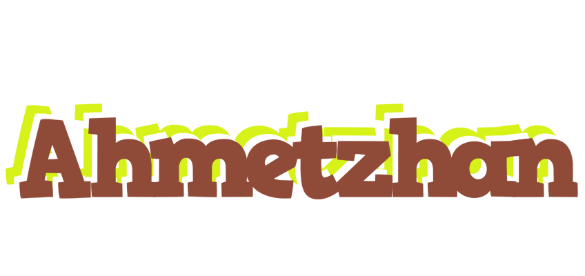 Ahmetzhan caffeebar logo