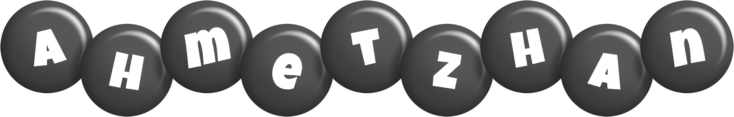Ahmetzhan candy-black logo