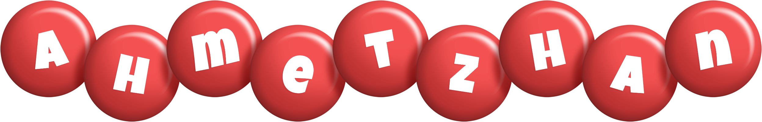Ahmetzhan candy-red logo