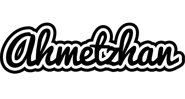 Ahmetzhan chess logo