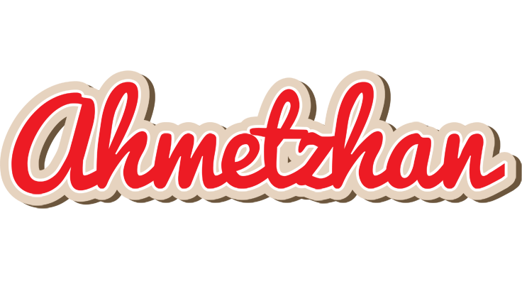 Ahmetzhan chocolate logo