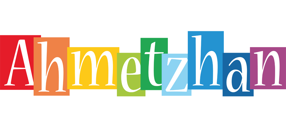 Ahmetzhan colors logo