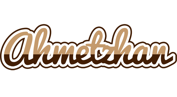 Ahmetzhan exclusive logo