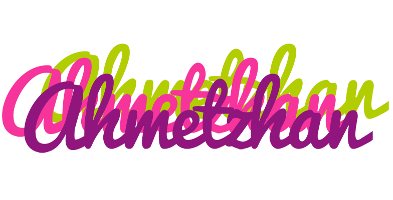 Ahmetzhan flowers logo