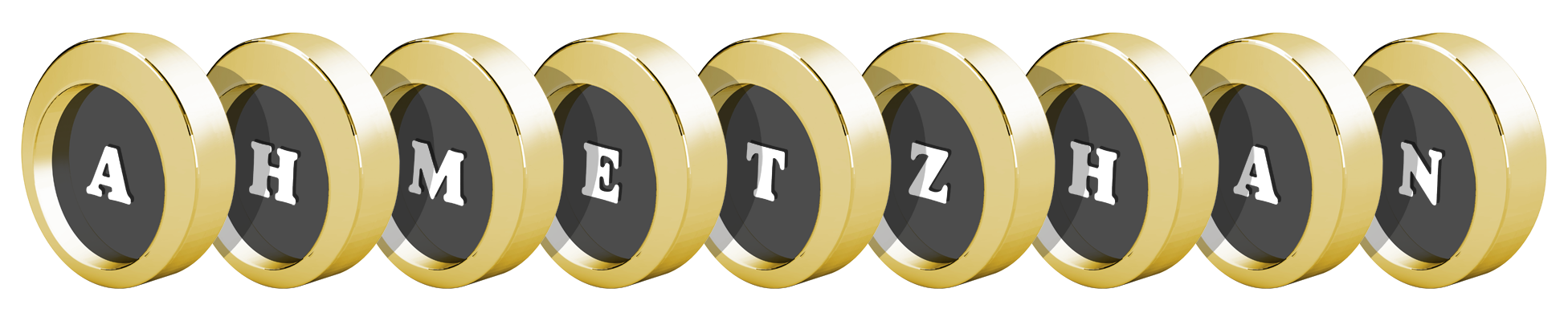 Ahmetzhan gold logo