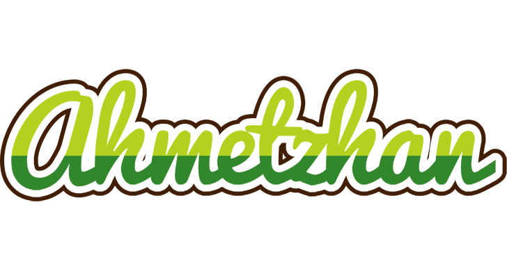 Ahmetzhan golfing logo