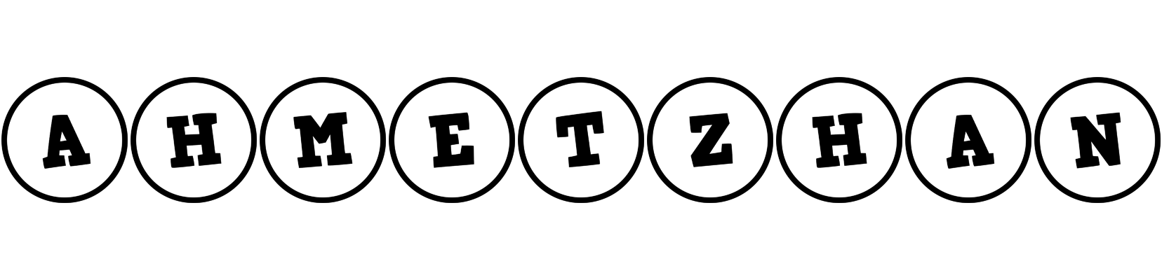 Ahmetzhan handy logo