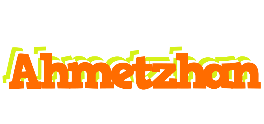 Ahmetzhan healthy logo