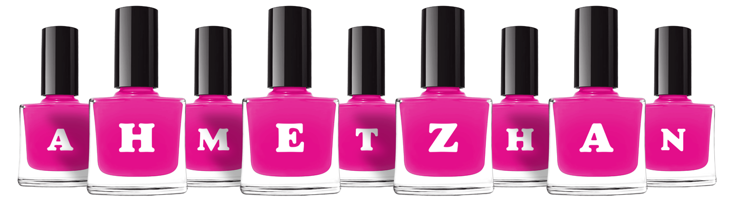 Ahmetzhan nails logo