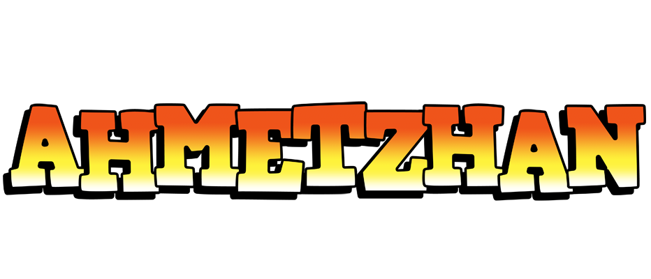 Ahmetzhan sunset logo