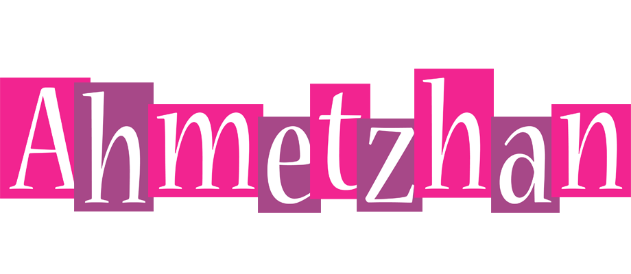 Ahmetzhan whine logo