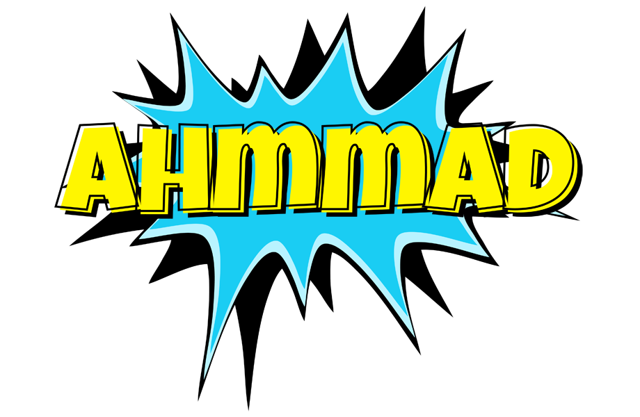 Ahmmad amazing logo