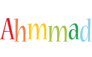 Ahmmad birthday logo
