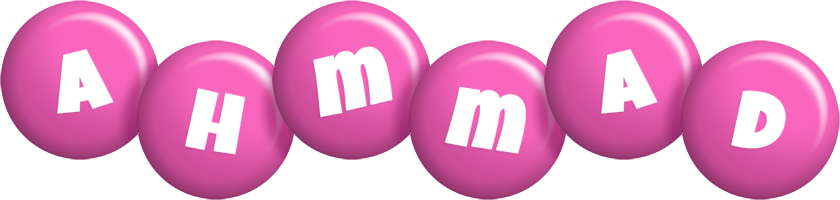 Ahmmad candy-pink logo