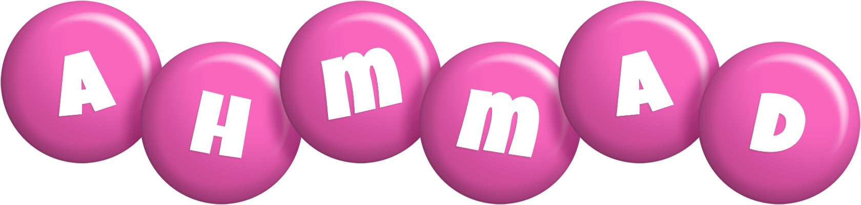 Ahmmad candy-pink logo