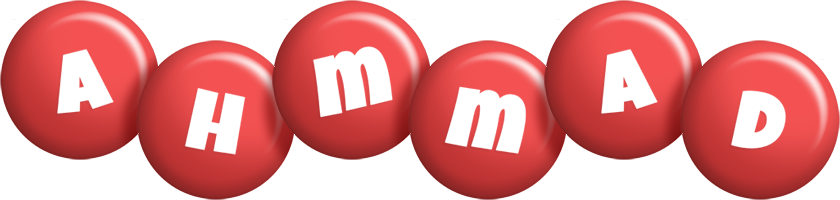 Ahmmad candy-red logo