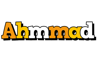 Ahmmad cartoon logo
