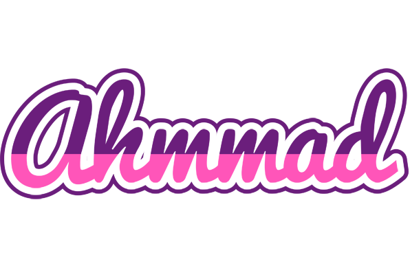 Ahmmad cheerful logo