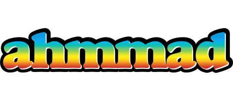 Ahmmad color logo