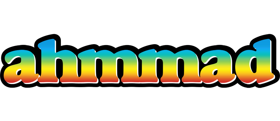 Ahmmad color logo