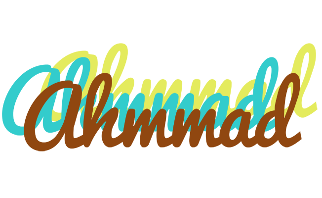 Ahmmad cupcake logo