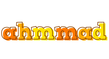 Ahmmad desert logo