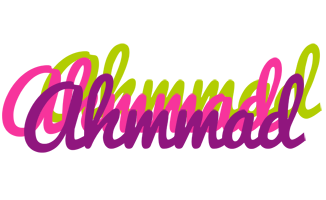 Ahmmad flowers logo