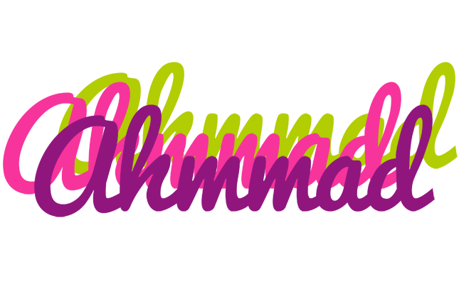 Ahmmad flowers logo