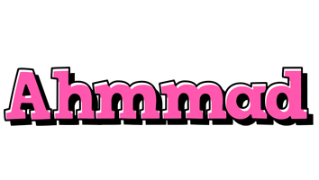 Ahmmad girlish logo