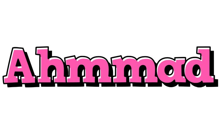 Ahmmad girlish logo