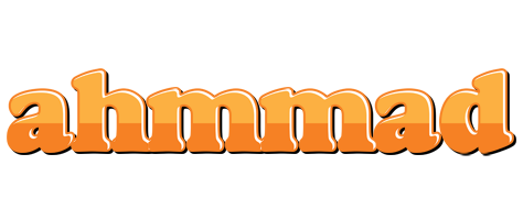 Ahmmad orange logo